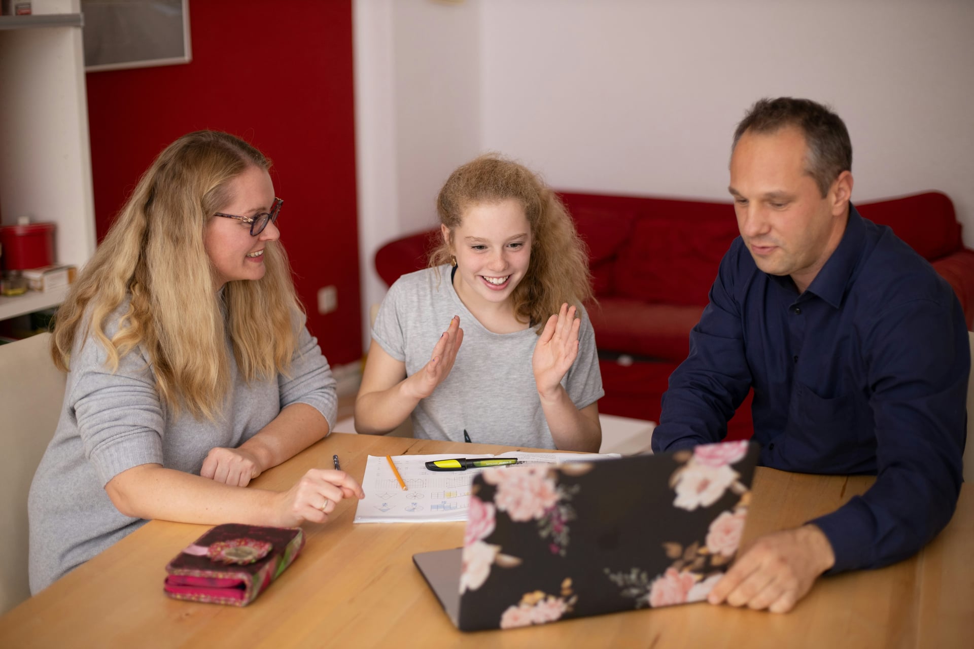 Person-centered learning disability support - British tutor with student